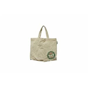 Vintage Tropicana Canvas Tote Bag Tropic-Ana Mascot Since 1947 Green Cream